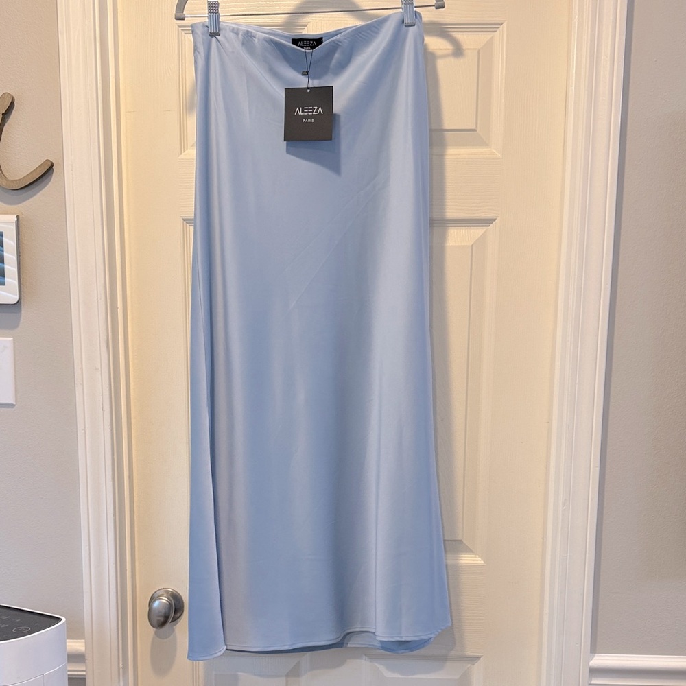 Aleeza Paris motif shimmer slip Skirt XLG - Picture 3 of 7